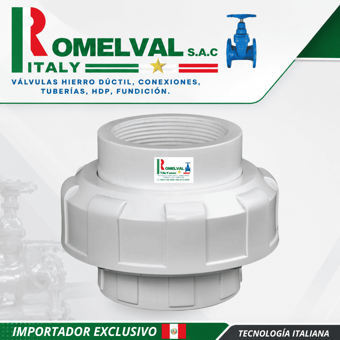 Unión universal pvc Sanking